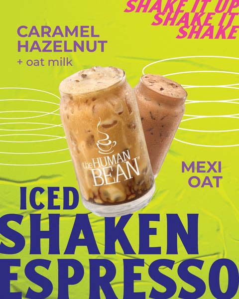 The Human Bean Unveils Shaken Espresso Drinks