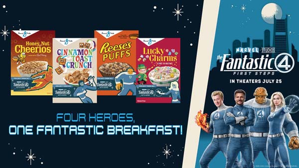 General Mills Introduces Limited Edition Cereals Featuring Marvel’s’ Fantastic Four