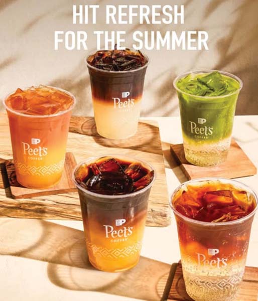 Peet’s Promotes Sumer Menu