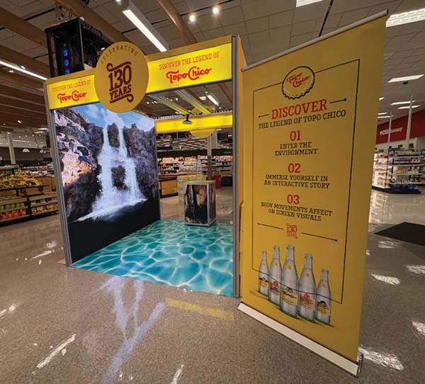 Topo Chico Immersive Retail Experience