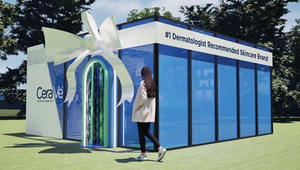 CeraVe Unveils A Giant Birthday Present Across Six Cities