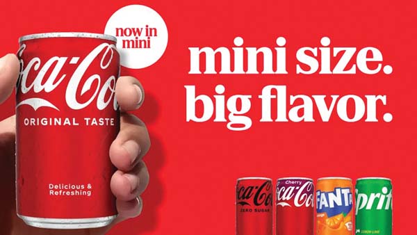 Coca‑Cola Mini Cans To Be Available At Convenience Stores