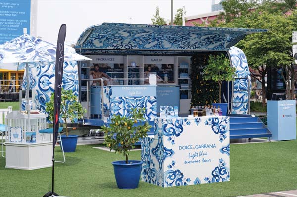 Dolce & Gabbana Runs Light Blue Tour