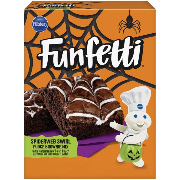 Pillsbury Funfetti Spiderweb Brownies Creates Frightful Fun This Halloween Season