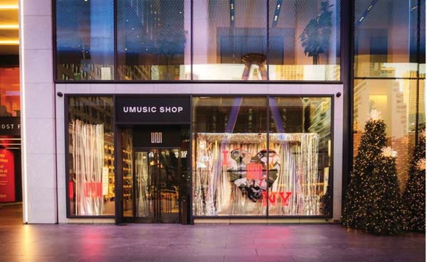 Universal Music Group Opens New Music Shops
