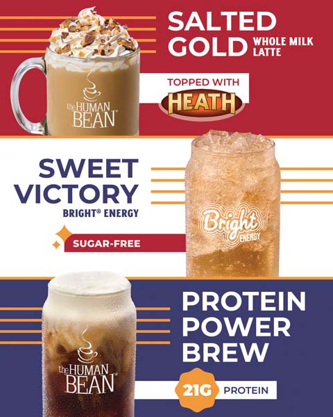 The Human Bean Drops New 2026 Drinks