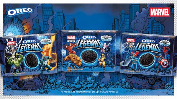 Marvel & OREO Unite For MARVEL OREO Stuf Of Legends Cookies