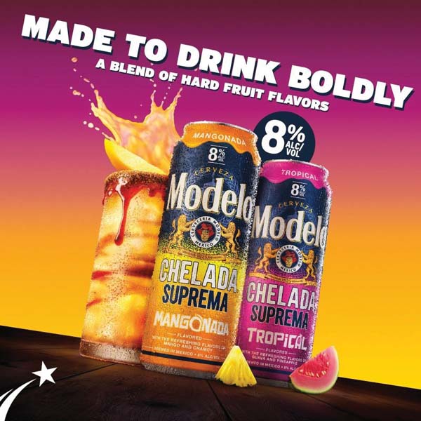 Modelo Launches Its First High-ABV Offering: Modelo Chelada Suprema Modelo Launches Its First High-ABV Offering: Modelo Chelada Suprema