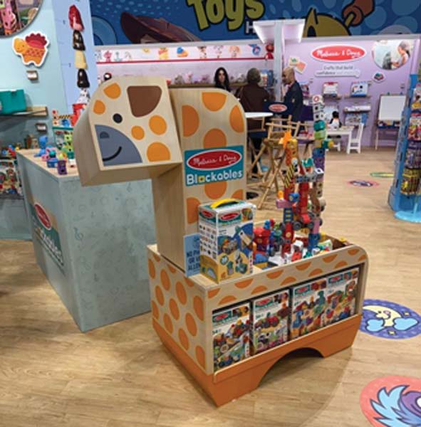 Melissa & Doug ‘Blockables’ Display Encourages Engagement