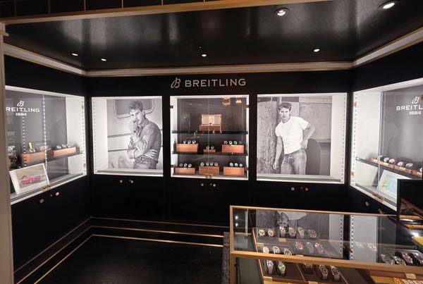 Diamonds International Debuts Breitling Watch Shop-In-Shop Aboard Oceania’s Allura Ship