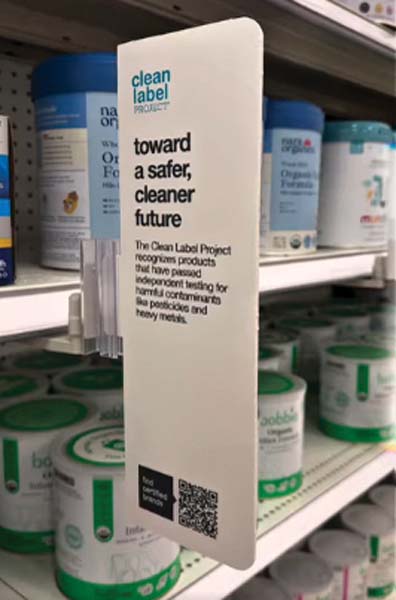 Clean Label Project Brings Shelf-Level Transparency To Target’s Baby Aisles