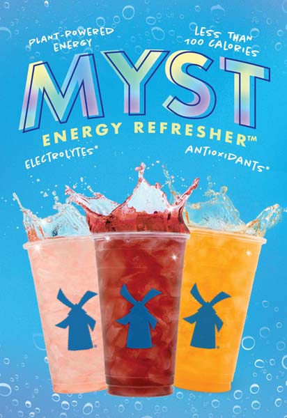 Dutch Bros Promotes Myst Energy Refreshers