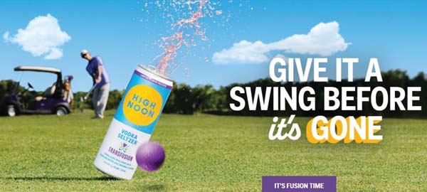 High Noon Tees Up High Noon Transfusion Vodka Seltzer