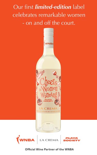 La Creme & The WNBA Debut First-Ever Co-Branded Wine