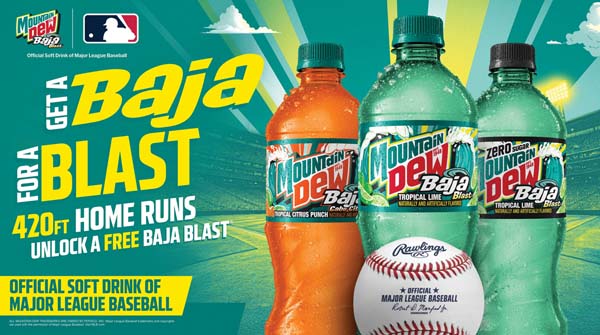 Mountain Dew Baja Blast Launches ‘Get A Baja For A Blast’