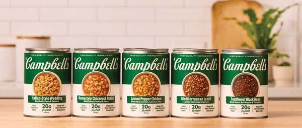 Campbell’s Launches New Protein Soup Lineup Campbell’s Launches New Protein Soup Lineup