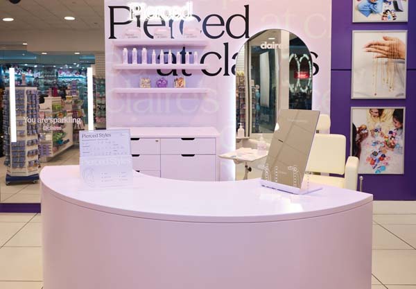 Claire’s Reimagines Piercing Experience