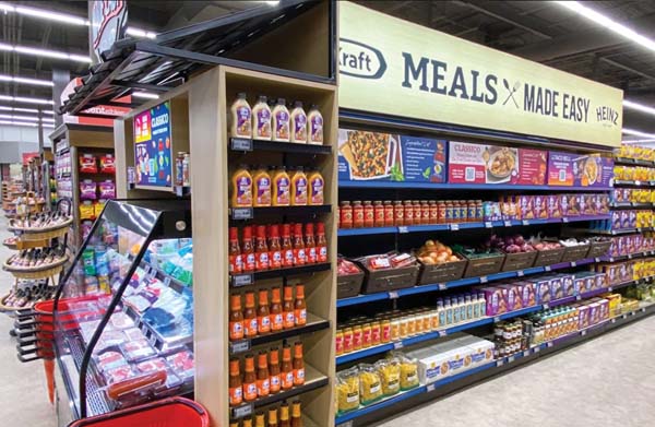Kraft Heinz Displays Meals Made Easy