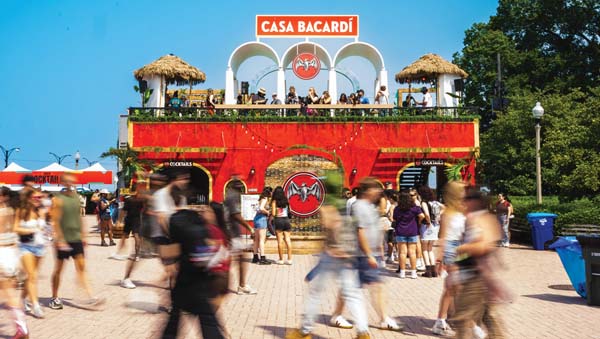 BACARDÍ Brings CASA BACARDÍ To Lollapalooza