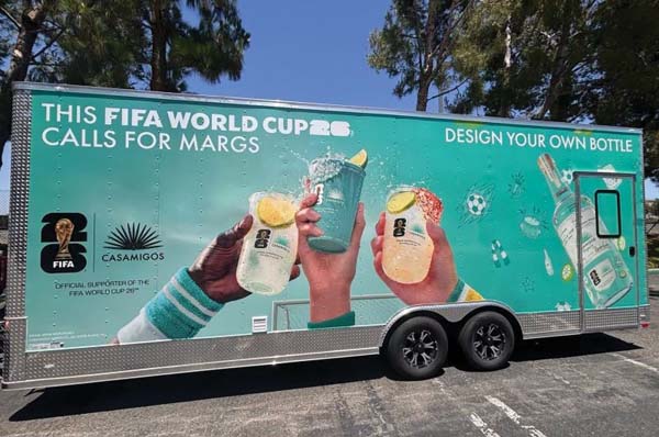 Diageo & Casamigos Bring AI Powered Bottle Personalization To FIFA World Cup