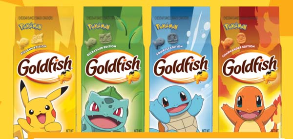 Goldfish Celebrates 30 Years Of Pokémon With Limited-edition Goldfish