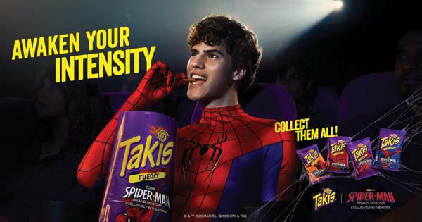 Takis & Sony Pictures “Spider-Man” Launch Summer Global Promotional Campaign